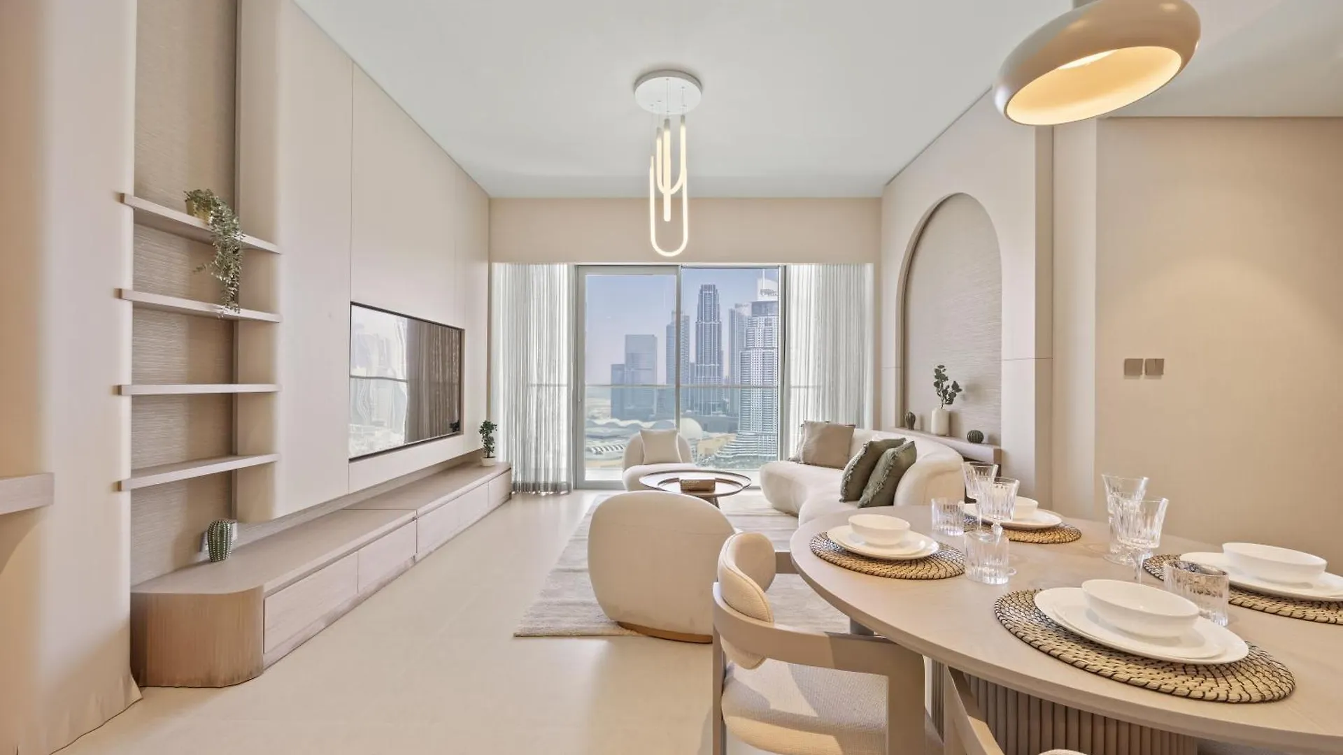 Elite Escapes - 2 Bhk Luxurious - Grande Signature Dubai Appartement