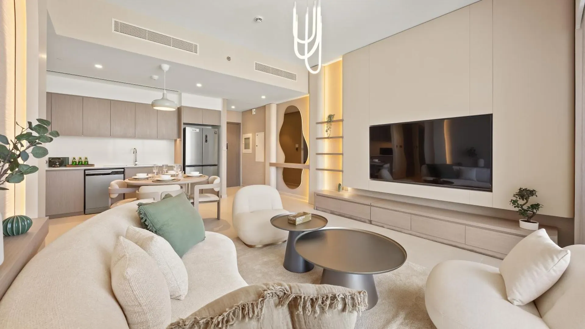 Apartment Elite Escapes - 2 Bhk Luxurious - Grande Signature Dubai